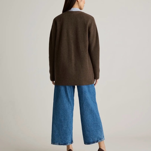 Quince Cashmere Oversized Cardigan - Picture 4 of 7